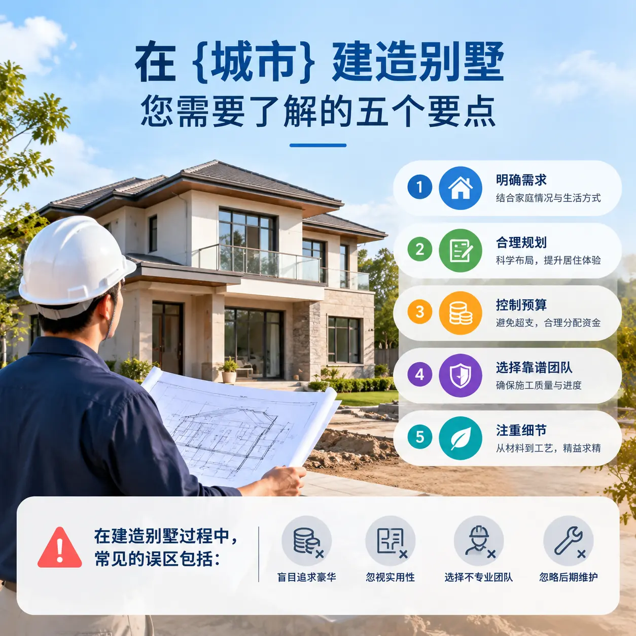 在 三都 建造别墅,您需要了解的五个要点