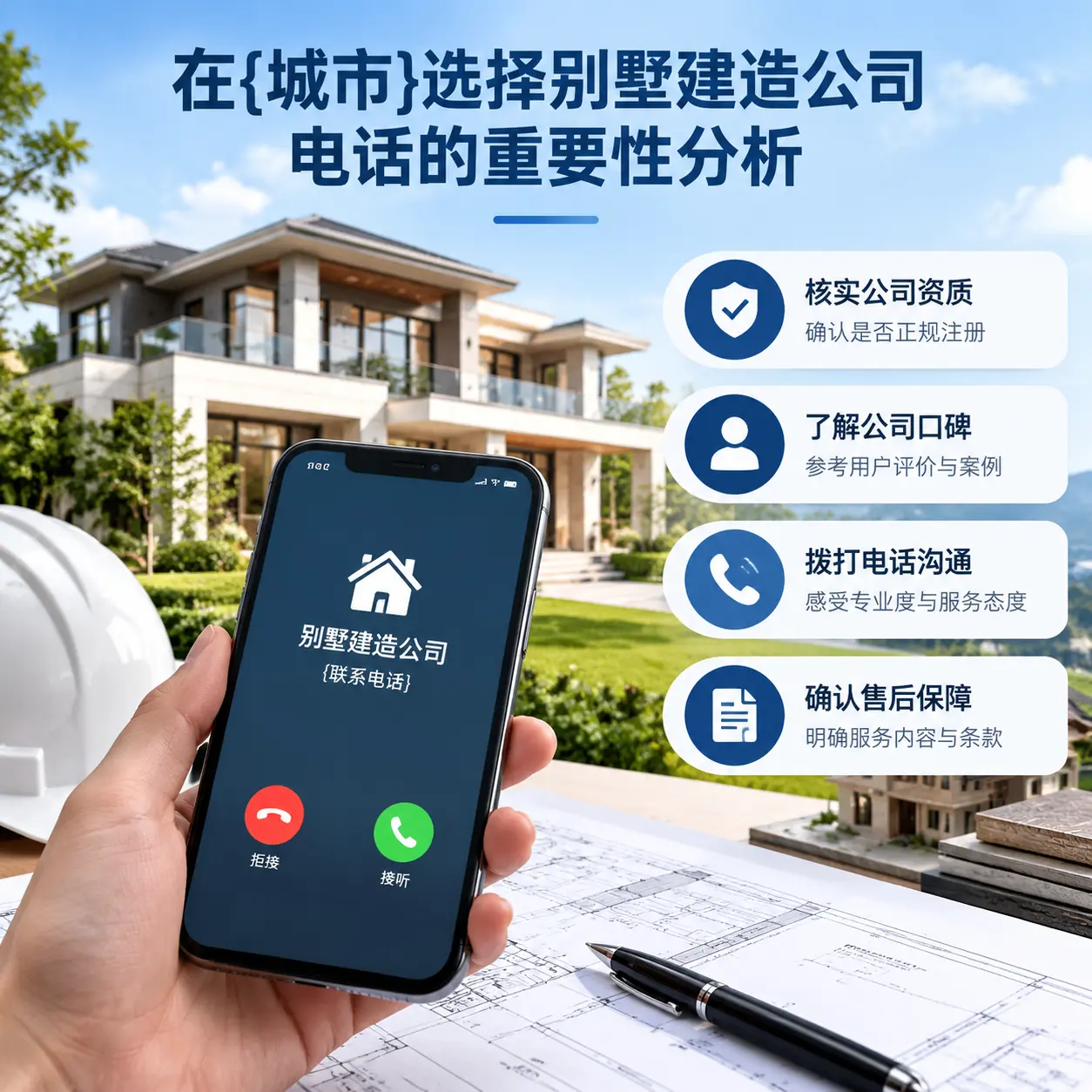 在三都选择别墅建造公司电话的重要性分析