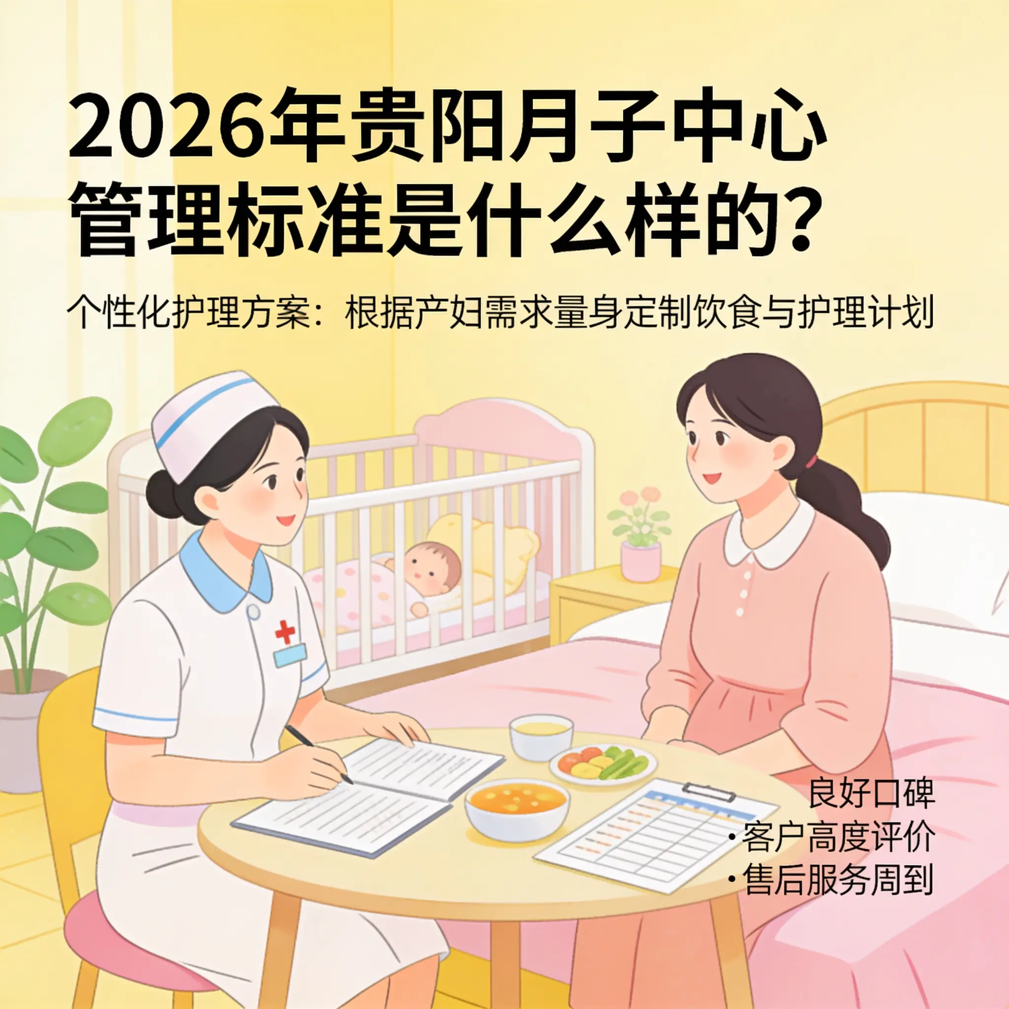 2026年观山湖月子中心管理标准是什么样的？