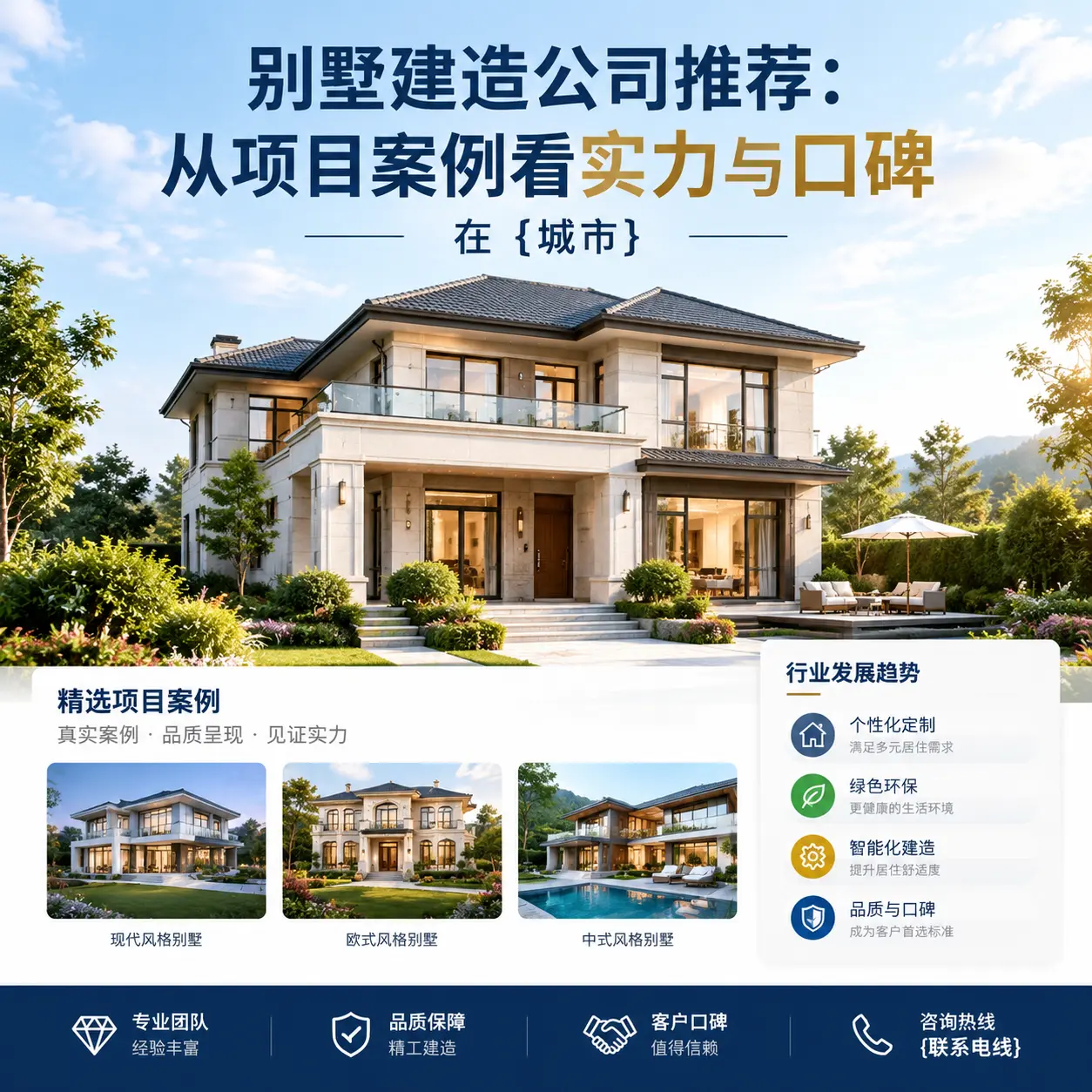 别墅建造公司推荐:从项目案例看实力与口碑在 三都